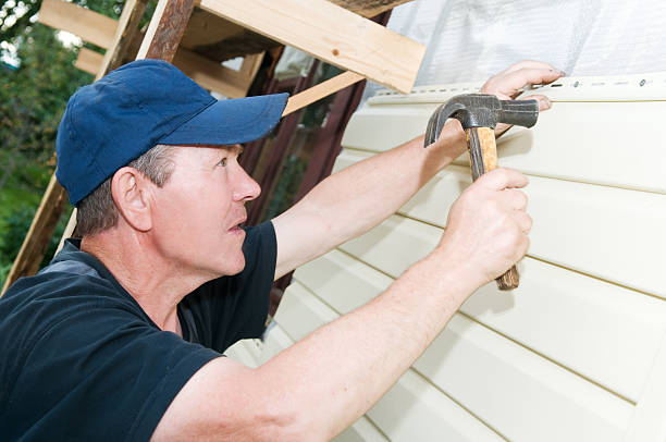 Storm Damage Siding Repair in College, AK